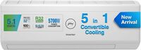 Godrej 1.7 Ton 3 Star, 5-In-1 Convertible Cooling Inverter Split AC (Copper, Heavy duty cooling at 52 °C, 2023 Model, AC 1.7T SIC 20ITC3-WWA, White)