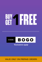 Buy 1 Get 1 Free Sale