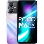 POCO M6 5G 128 GB, 6 GB RAM, Blue, Mobile Phone + Exchange Offer