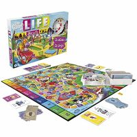 Hasbro Gaming The Game of Life Game in Telugu (తెలుగు) for 2 to 4 Players, for Kids Ages 8 and Up, Includes Colorful Pegs