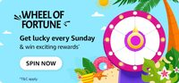 Amazon Sunday Wheel of Fortune