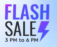 Fashion Flash Sale - Flat 65% OFF [3 - 6 PM] 