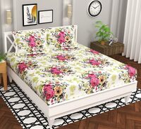 Double Bedsheets With Pillow Cover From Rs 199