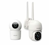 PHILIPS HSP3800 Smart Outdoor 360 Camera & HSP3500 Smart Indoor 360 Camera Combo
