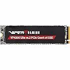 Patriot Viper Gaming VP4300 Lite M.2 PCIe SSD 1TB up to 7400MT/s 5 Years Warranty M.2 2280 PCIe Gen4 x4 NVMe 1.3 SSD VP4300L1TBM28H