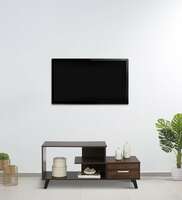 Sadao TV Console for TVs up to 43" in Columbia Walnut Finish