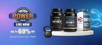 Nutrabay Protein Powder Sale- Upto 60% Off + Assured T-Shirts Above Rs.6999.