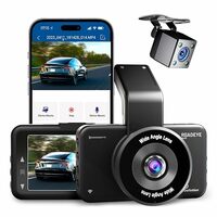 CrossBeats RoadEye 2.0 Dual Dash Camera for Car | WiFi & APP | 2MP FHD 2K Resolution