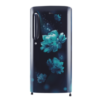 LG 190 Litres 3 Star Direct Cool Single Door Refrigerator with Stabilizer Free Operation (GL-B201ABCD.ABCZEB, Blue Charm)
