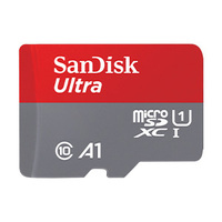 SanDisk Ultra 128GB microSDXC UHS-I, 140MB/s R, Memory Card, 10 Y Warranty, for Smartphones