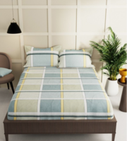 Queen & King Size Bedsheets With Pillow Covers Up to 87% Off From Rs 224