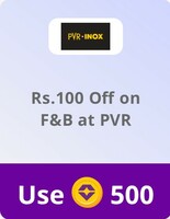 Veera Browser - Get Flat 100 Off on F&B at PVR using 500 Points