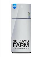 Godrej 223 L 2 Star Nano Shield Technology, Inverter Frost Free Double Door Refrigerator(2023 Model, RF EON 244B RI ST GL, Steel Glow)