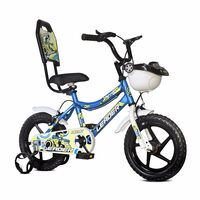 Leader Nitro Kids Cycle 14T with Training Wheels (SEMI-Assembled) Frame: 8 Inches (Blue) [Rs 200 Coupon]