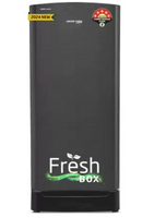 Voltas Beko 183 L Direct Cool Single Door 5 Star Refrigerator with Base Drawer  (Dark Grey, RDC215A/W0DGRTM0B00GO)