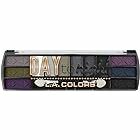 L.A. COLORS L.A Color Day To Night 12 Color Shimmery Eyeshadow, Nightfall, 8 G, Multicolor