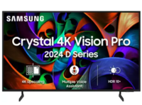 SAMSUNG Crystal 4K Vision Pro (2024 Edition) 163 cm (65 inch) Ultra HD (4K) LED Smart Tizen TV
