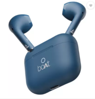 boAt Airdopes Alpha with 35 HRS Playback, 13mm Drivers, Dual Mics ENx & Beast Mode Bluetooth Headset  (Dark Cyan, In the Ear)