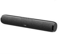 boAt Aavante Bar 590 with 25W RMS, Dual Passive Radiatior & 7 Hours Playback 25 W Bluetooth Soundbar  (Pebble Black, 2.0 Channel)