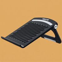 WonderStand Laptop Stand Universal Foldable Ventilated Lapdesk Compatible with MacBook Notebook iPad Tablets up to 15.6 inches (Black)