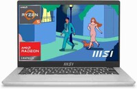 MSI Modern 14 AMD Ryzen 5 Hexa Core 7530U - (8 GB/SSD/512 GB SSD/Windows 11 Home) Modern 14 C7M-063IN Thin and Light Laptop (14 Inch, Urban Silver, 1.4 Kg)