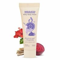 Maate Baby Body Wash for Bath (10 ml) | from Beetroot, Aloe vera, Manjistha & Neem extracts