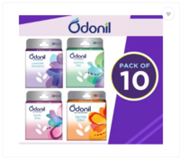 (Pack of 10 x 4 per pack) Odonil ORCHID, LEVENDER, JESMINE MIST Blocks  (4 x 50 g)