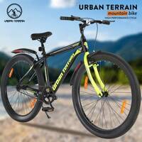 Urban Terrain Galaxy High Performance Mountain Cycles For Men With Complete Accessories MTB 27.5 T Hybrid Cycle/City Bike (Single Speed, Green)