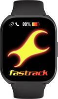 Fastrack Revoltt FS1+|2.01'' Biggest UltraVU Display|Industry Best 950 Nits|BT Calling Smartwatch (Black Strap, Free Size)