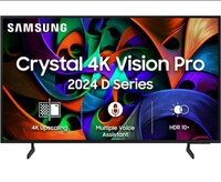 SAMSUNG Crystal 4K Vision Pro (2024 Edition) 138 cm (55 inch) Ultra HD (4K) LED Smart Tizen TV