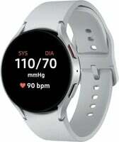 Samsung Galaxy Watch6 LTE (44mm, Silver, Compatible with Android only) | Introducing BP & ECG Features