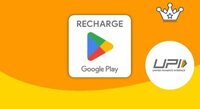 Google Play Recharge Code and Get 5% back up to ₹250 min payment of ₹10