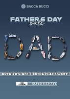 BACCA BUCCI - Father's Day Sale - Upto 70% Off + Extra Flat 5% Off
