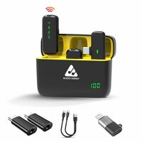 Audio Array AM-W17 Dual Wireless Lapel Mic | In-built ANC [₹300 Off Coupon]