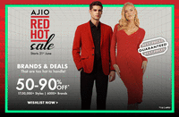 Red Hot Sale - 50 to 90% Off + Bank Offers