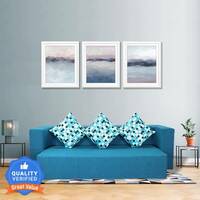 Seventh Heaven 3 Seater 72x44x10, Low Floor Sofa Cum Bed