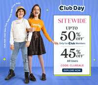 Firstcry Club Day (18 june) : UPTO 50% OFF* SITEWIDE - Anything, Everything