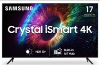 Samsung Crystal 4K iSmart Series 108 cm (43 inch) Ultra HD (4K) LED Smart Tizen TV 2023 Edition