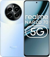 realme NARZO 70 5G (Ice Blue,8GB RAM, 128GB Storage | Dimensity 7050 5G Chipset | 120Hz AMOLED Display | 50MP Primary Camera | 45W Charger in The Box
