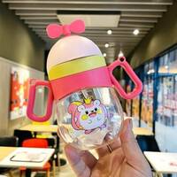 x pulse kids Drinking Water Bottles / Character Motifs / Cute Characters 360 ml Water Bottle  (Set of 1, Multicolor)