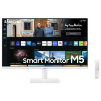 SAMSUNG M5 68.6 cm (27 inch) Full HD VA Panel LED Ultra Wide Smart Monitor with Smart TV Experience
