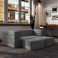 Dr. Smith Folding Sofa | 5x6 Feet, 2 - Seater