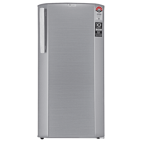 Lowest- Godrej Edge Neo 192 Litres 5 Star Direct Cool Single Door Refrigerator with Turbo Cooling Technology (RD EDGE NEO 207E 53 THI, Jet Steel)