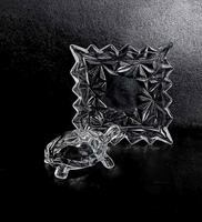 (@1₹) Crystal tortoise transparent glass feng shui @1 + shipping