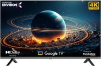 MOTOROLA EnvisionX 140 cm (55 inch) Ultra HD (4K) LED Smart Google TV with Inbuilt Box Speakers (55UHDGDMBSXP)