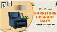 Furniture Upgrade Sale at Min. 40% Off + Bank Offers  [June 20 - 23] 