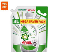 Swiggy Instamart Loot : Ariel Matic Front Load Liquid Detergent, 3 Ltr + 1 Ltr free @194 [Selected Locations]