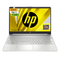 HP 15s-eq2144AU AMD Ryzen 5 (15.6 inch, 8GB, 512GB, Windows 11, MS Office 2019, AMD Radeon Graphics, FHD Display, Natural Silver, 50M63PA)
