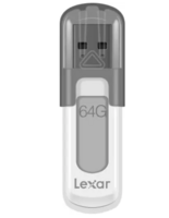 Lexar JumpDrive V100 64 GB Pen Drive  (Grey)