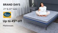 Centuary Brand Days - Upto 45% Off On Mattresses & More + 10% Discount on Axis Bank Cards [21 - 22 June]